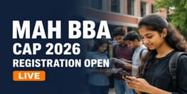 MAH BBA BMS BBM CET CAP 2026 Registration Begins